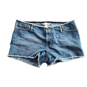 Low Rise Vintage Denim Shorts